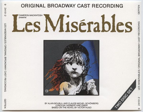 Les Misérables: Original Broadway Cast Recording (2xCD)