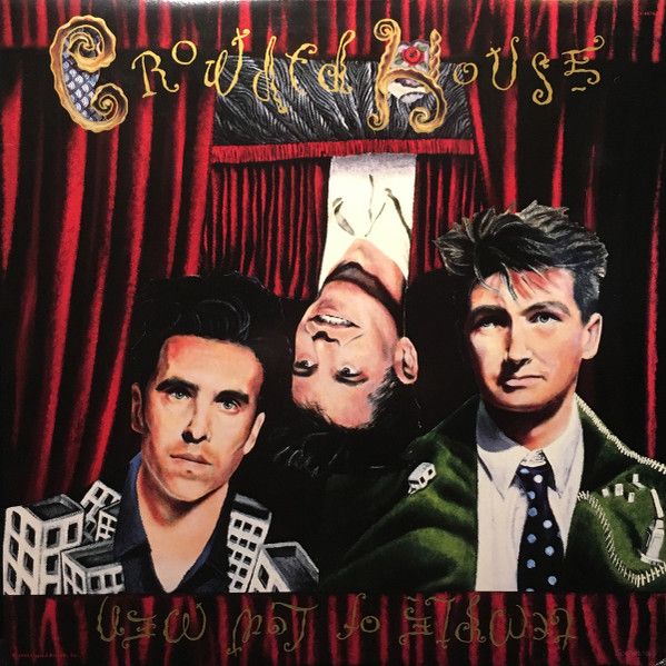 Crowded House – Temple Of Low Men (G+, 1988, LP, Capitol Records – C1-48763)