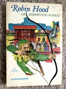 McGovern, Ann (CC) Robin Hood of Sherwood Forest (1st printing, 1968, Scholastic, PB)