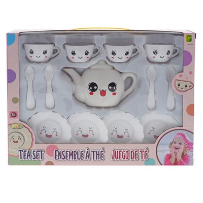 Montoy Plastic Tea Set (13 Piece Set, Children Ages 3+)