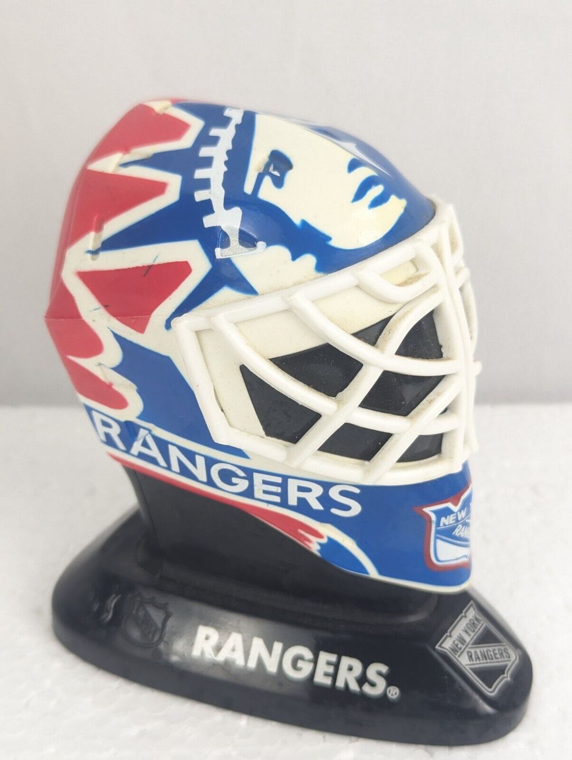 McDonalds Rangers MIKE RICHTER 1996 NHL Mini Goalie Mask Replica