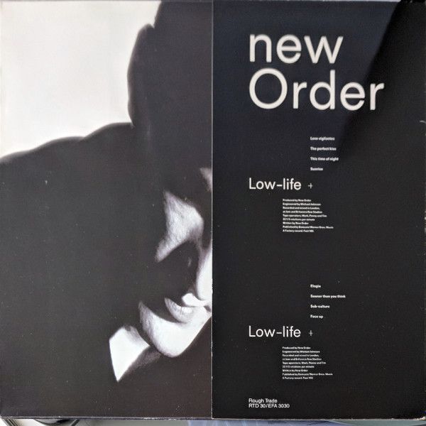 New Order – Low-life (VG+, 1985, LP, Rough Trade – RTD 30, Germany)