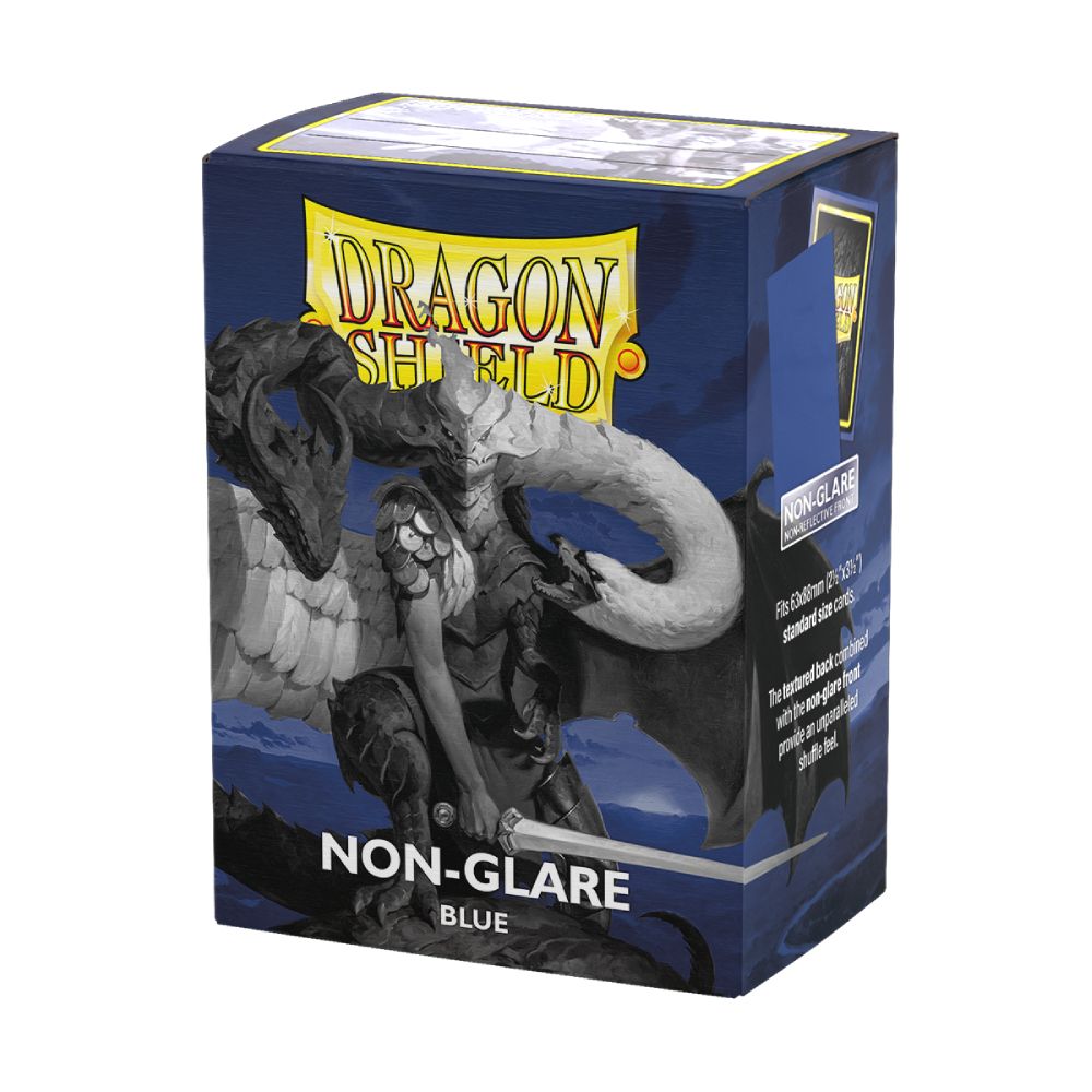 Sleeves: Dragon Shield Non-Glare Blue