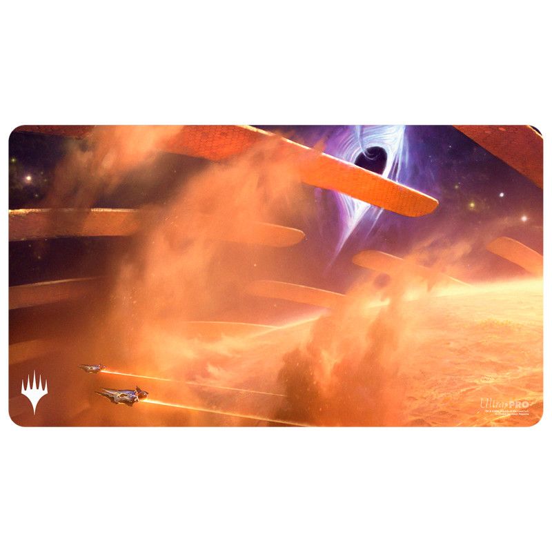 MTG Edge of Eternities Playmat - Mythic Land White