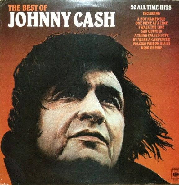 Johnny Cash – The Best Of Johnny Cash (VG+, 1976, LP, CBS – S 10000/ CBS 10000, UK)