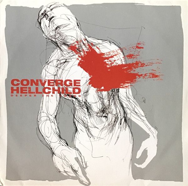 Converge / Hellchild – Deeper The Wound (VG+, 2001, LP,