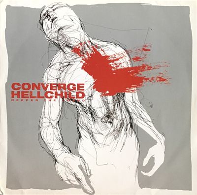Converge / Hellchild – Deeper The Wound (VG+, 2001, LP,