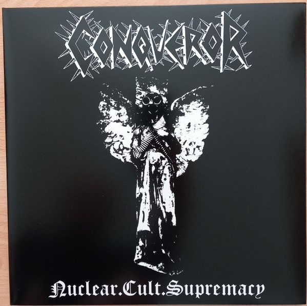 Conqueror – Nuclear Cult Supremacy (NM, 2023, LP, With Poster, Nuclear War Now! Productions – ANTI-GOTH590)