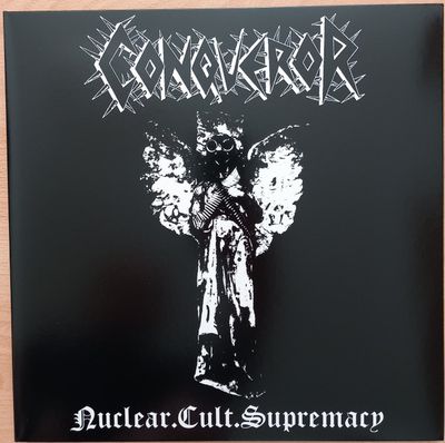 Conqueror – Nuclear Cult Supremacy (NM, 2023, LP, With Poster, Nuclear War Now! Productions – ANTI-GOTH590)