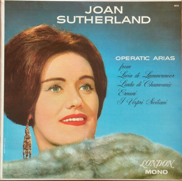 Joan Sutherland – Operatic Recital (G+, 1959, LP, London Records – X.5515)