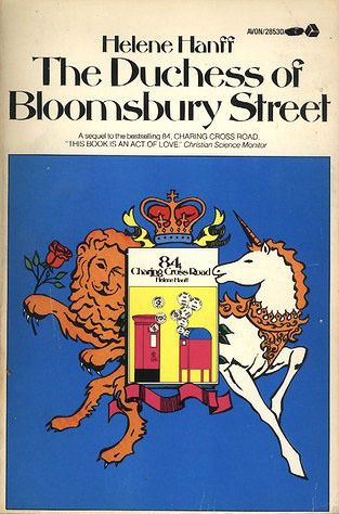 Hanff, Helene (920 HAN) The Duchess of Bloomsbury Street (PB)
