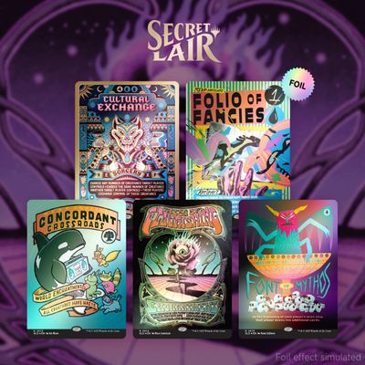 MTG Secret Lair: KEXP You Are Not Alone Rainbow Foil Edition