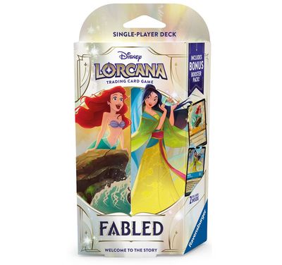 Lorcana Fabled Starter Deck Amber / Sapphire