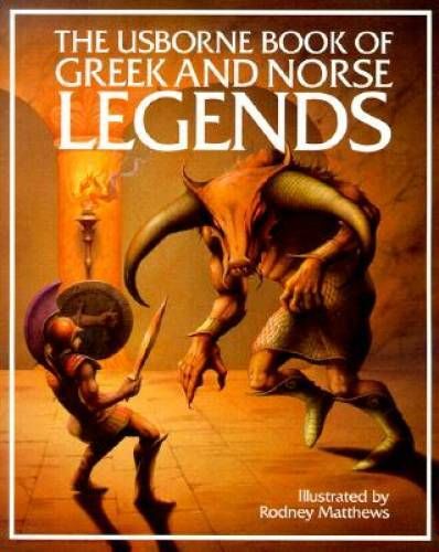 Usborne (398) Book of Greek &amp; Norse Legends (Softcover)
