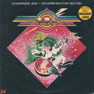 Atlanta Rhythm Section – Champagne Jam (VG+, 1978, LP, Embossed Cover, Polydor / BGO – PD-1-6134)