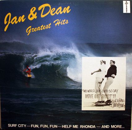 Jan &amp; Dean – Jan &amp; Dean Greatest Hits, The Pick Of (VG+, 1982, LP, Open Shrink, Jet Record – JET-8219)