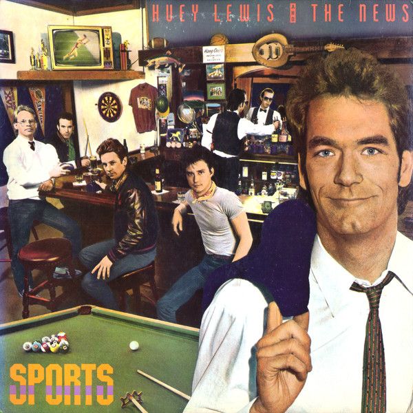 Huey Lewis And The News – Sports (G+, 1983, LP, Chrysalis – CHS 41412)