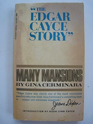 Cerminara, Gina (133.8) Many Mansions: The Edgar Cayce Story on Reincarnation (1967, PB)
