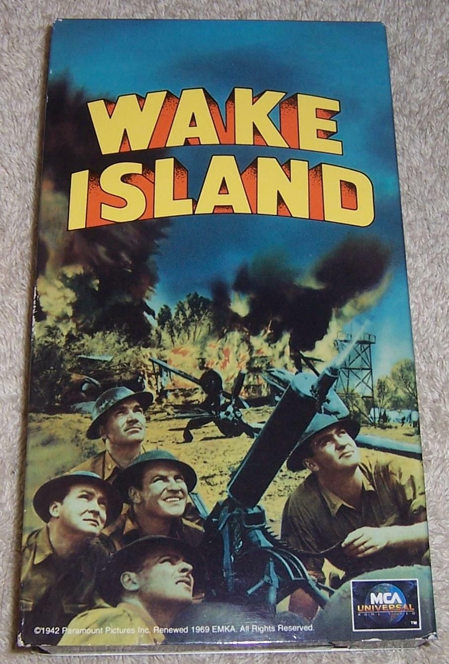Wake Island (1942) VHS Brian Donlevy MacDonald Carey
