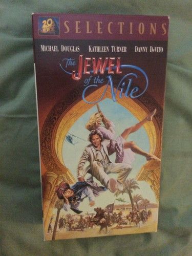 The Jewel of the Nile (1985) (VHS) Michael Douglas Danny DeVitto