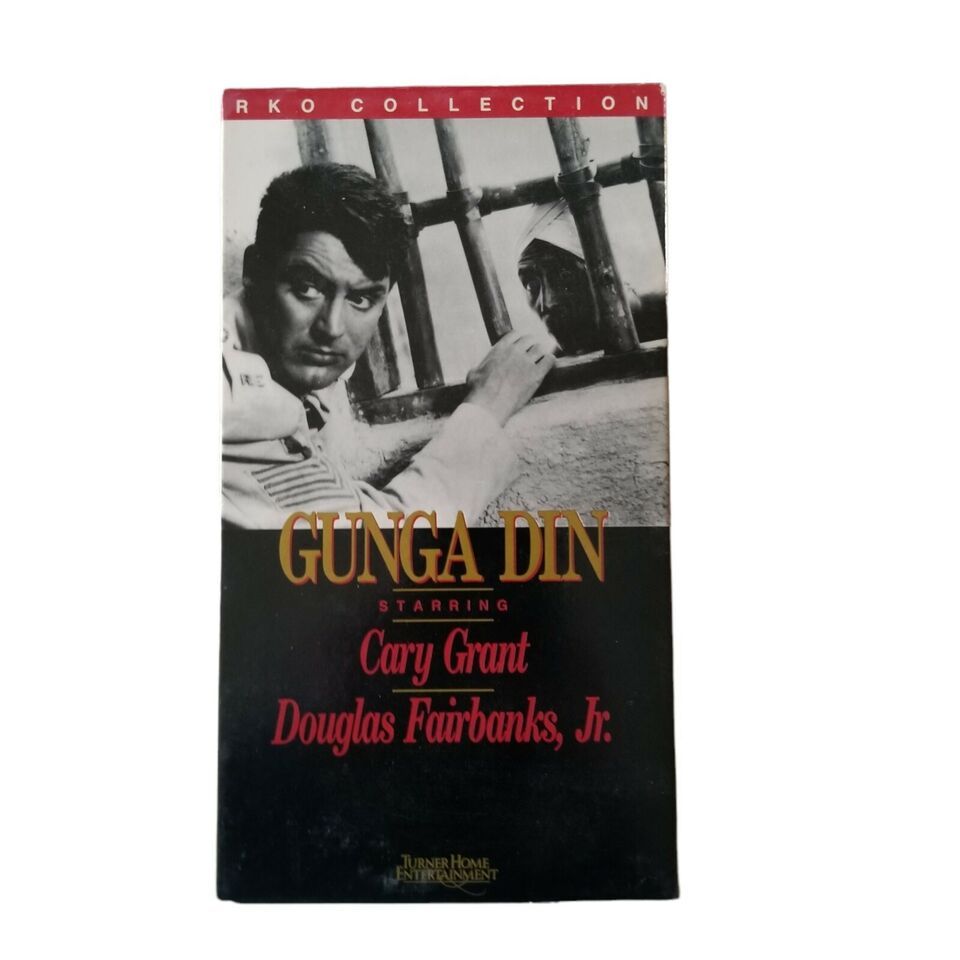 Gunga Din (1939) (VHS) Cary Grant Douglas Fairbanks Jr