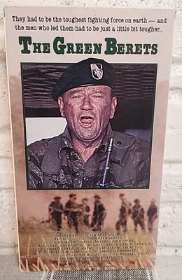 The Green Berets (1968) (VHS) John Wayne David Janssen