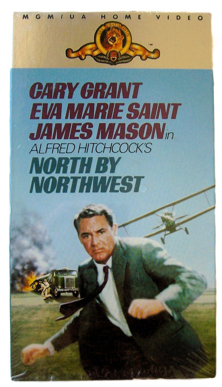North by Northwest (VHS) Cary Grany Alfred Hitchcock