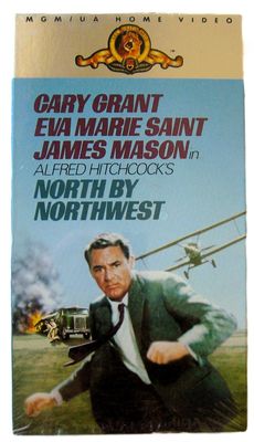 North by Northwest (VHS) Cary Grany Alfred Hitchcock