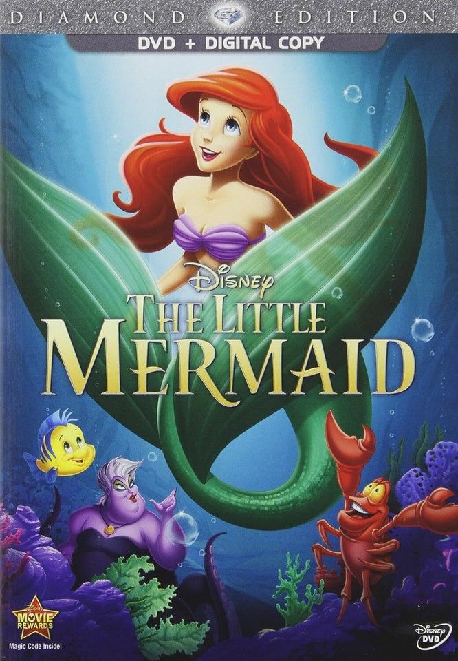 Walt Disney The Little Mermaid (1992) (DVD)