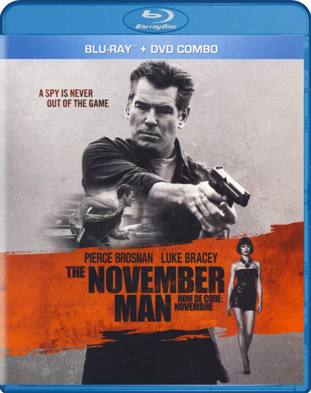 The November Man (2014) (Blu-ray + DVD, Slipcase) Pierce Brosnan