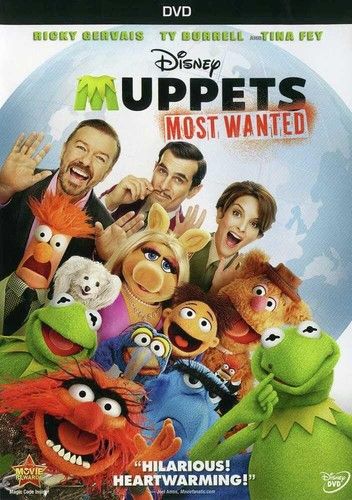 Muppets Most Wanted (2014) (DVD) Ricky Gervais