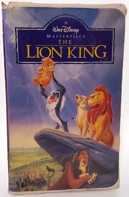 Walt Disney The Lion King (1994) (VHS 2977, Masterpiece Collection, White Clamshell)