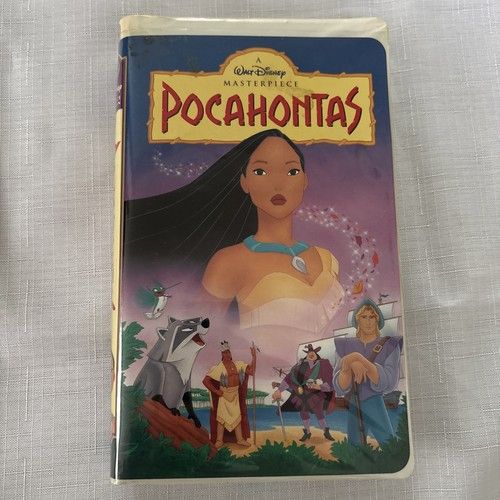 Walt Disney Pocahontas (1995) (VHS 5741, Masterpiece Collection, White Clamshell)