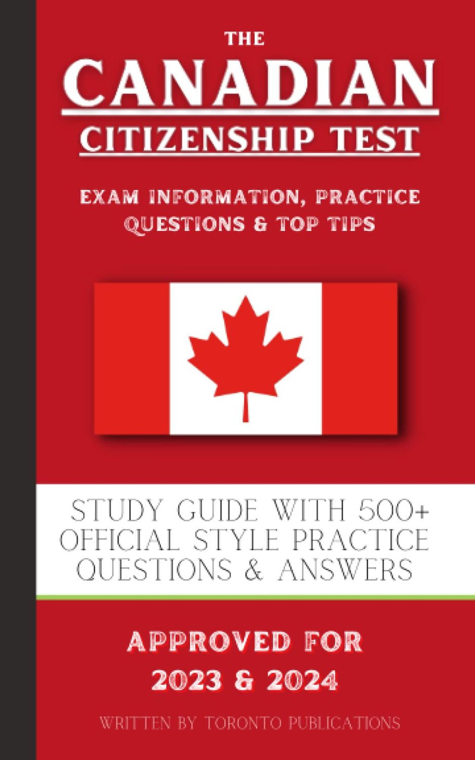 Toronto Publications (971) The Canadian Citizenship Test: Study Guide (TP)