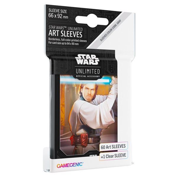 Gamegenic Star Wars Unlimited Art Sleeves (60) Obiwan Kenobi