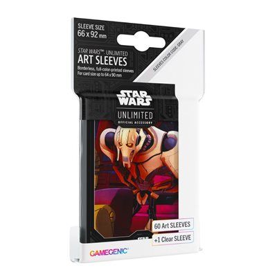 Gamegenic Star Wars Unlimited Art Sleeves (60) General Grievous