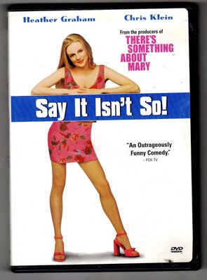 Say it Isn&#39;t So! (2001) (DVD) Heather Graham Chris Klein