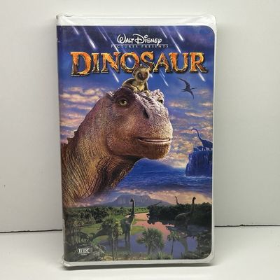 Walt Disney Dinosaur (2000) (VHS 21575, White Clamshell)