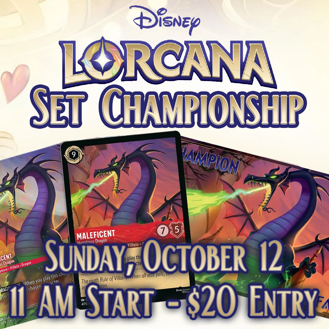 Lorcana Set Championship: Fabled - October 12 @ 11 AM