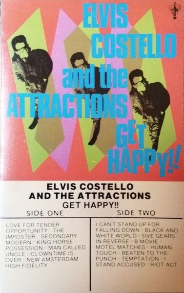 Elvis Costello &amp; The Attractions – Get Happy!! (CAS, 1980, JCT36347)