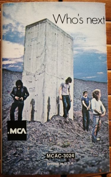 The Who ‎– Who's Next (CAS, 1980, MCAC-3024)