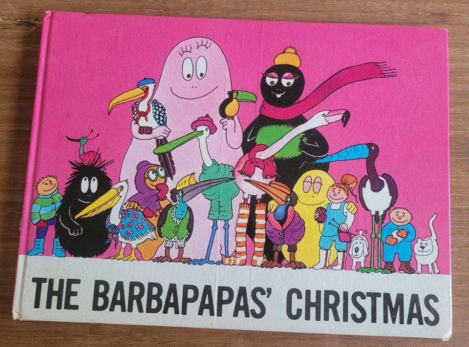 Tison, Annette; Taylor, Talus - The Barbapapa's Christmas (1982, 1st Printing, HC)