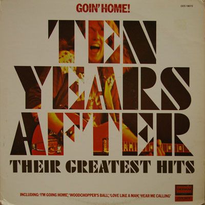 Ten Years After – Goin' Home! Their Greatest Hits (VG, 1975, LP, Deram – DES 18072)