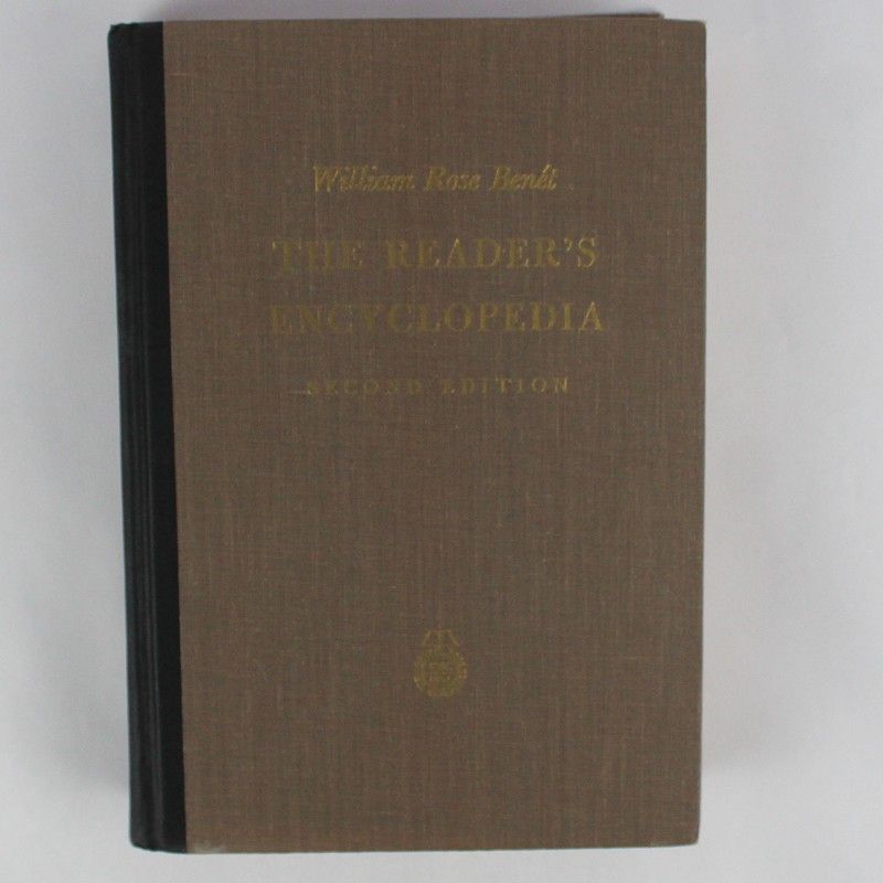 Benét, William Rose (030) The Reader's Encyclopedia, Second Edition (1965, HC, No DJ)