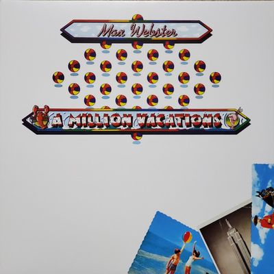 Max Webster – A Million Vacations (VG, 1979, LP, Anthem – ANR-1-1018)