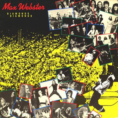 Max Webster – Diamonds Diamonds (G+, 1981, LP, Anthem – ANR-1-1033)