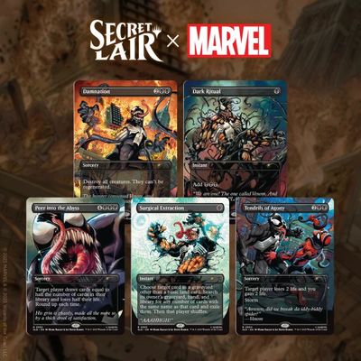 Secret Lair x Marvel’s Spider-Man: Venom Unleashed (Colors)