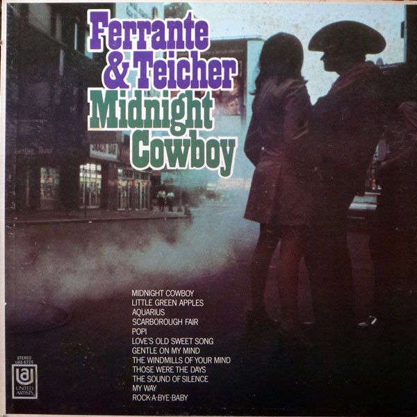 Ferrante &amp; Teicher – Midnight Cowboy (VG, 1969, LP, United Artists Records – UAS 6725)