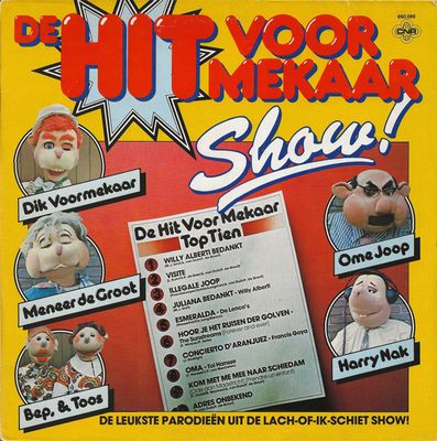 Dik Voormekaar Team – De Hit Voormekaar Show! (VG, 1980, LP, CNR – 660.066, Netherlands)