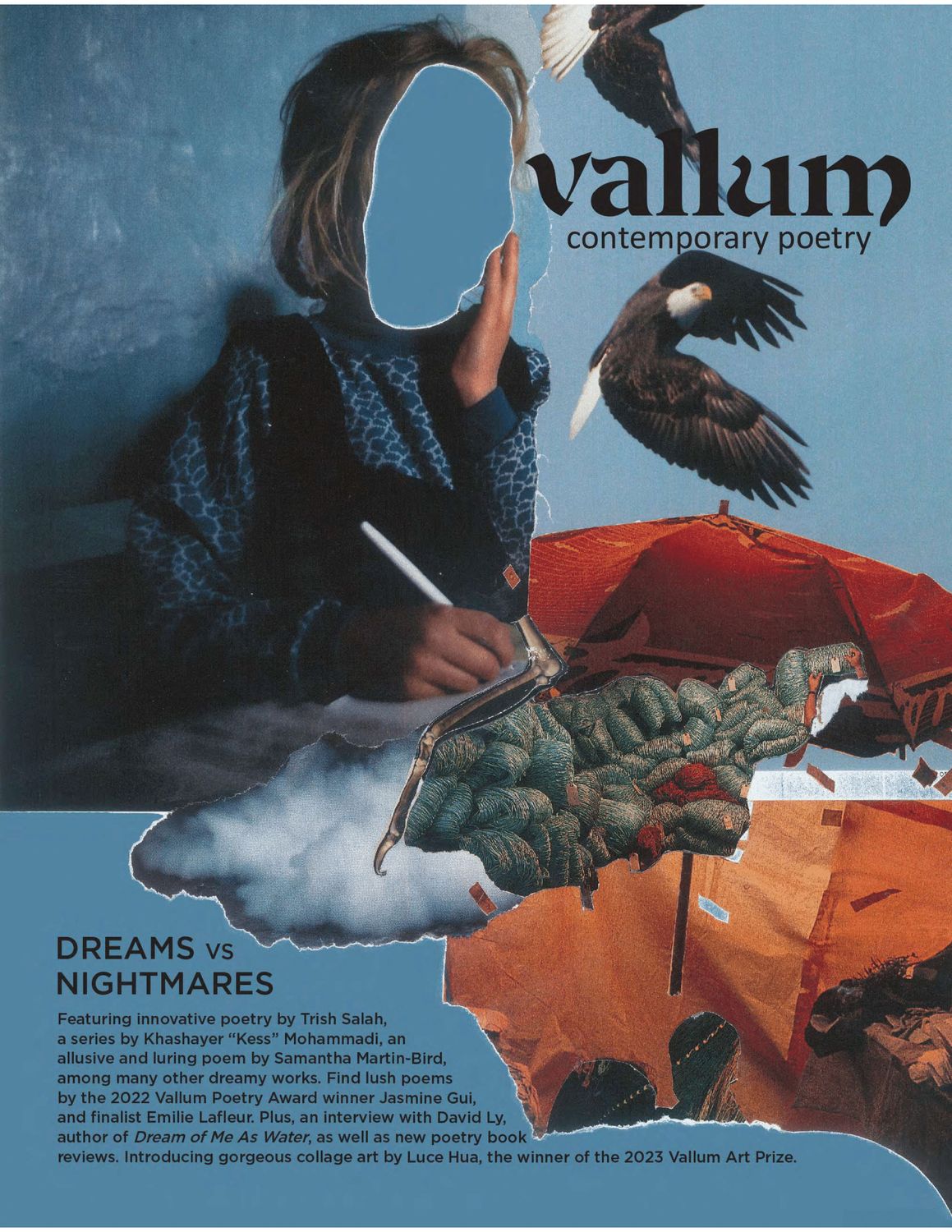 Vallum Contemporary Poetry - 20:1 Dreams vs Nightmares (2023, Luce Hua Cover)